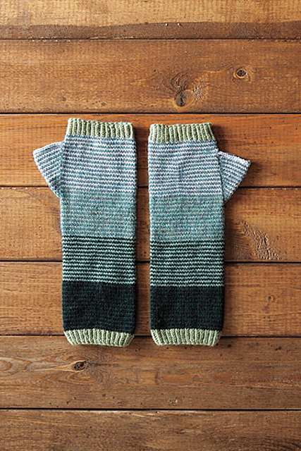 Scrunchy Ombre Arm Warmers