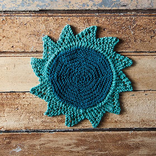 Starflower Dishcloth