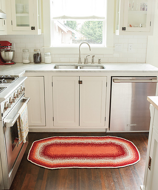 Seed Stitch Rug