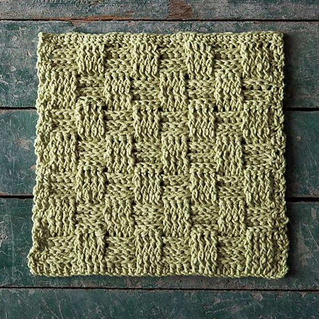 Picnic Basket Dishcloth