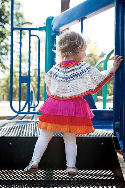 Bouquet Poncho and Bonnet Set