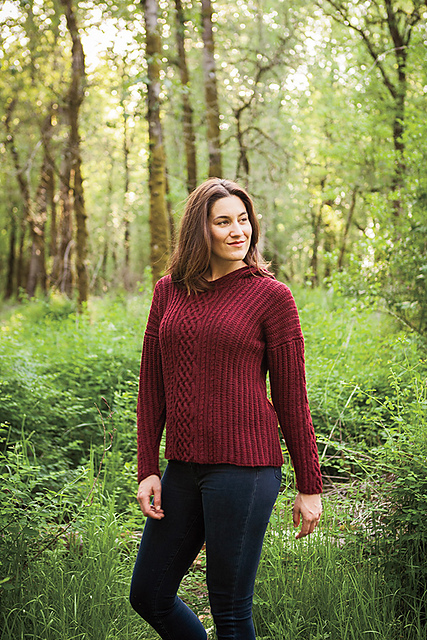 Caroline Cabled Hoodie