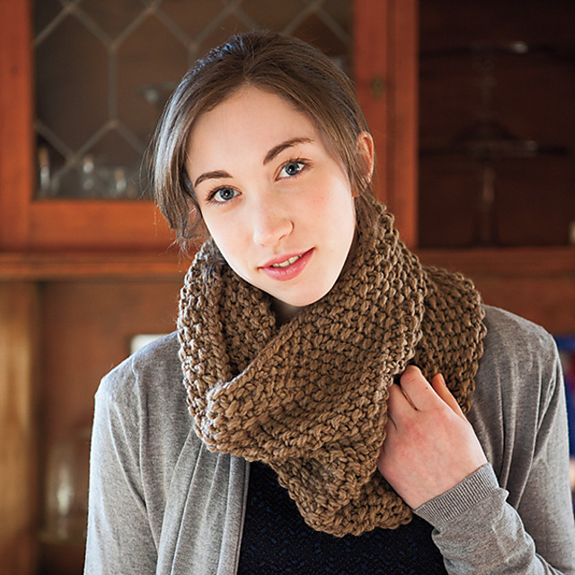 Seed Stitch Cowl and Hood