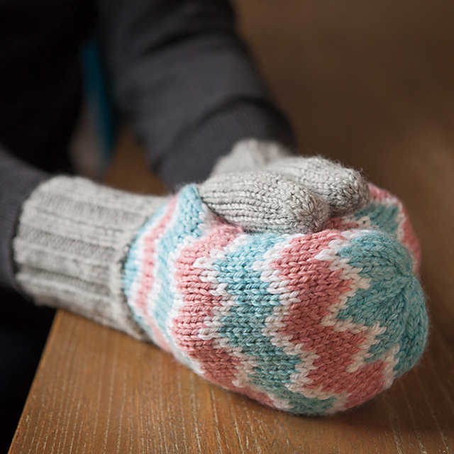 ZigZag Mittens