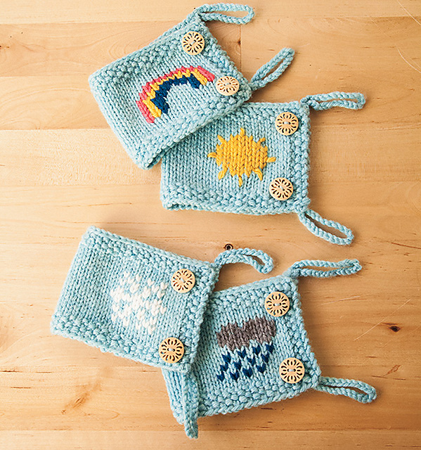 Weather Mug Cozies
