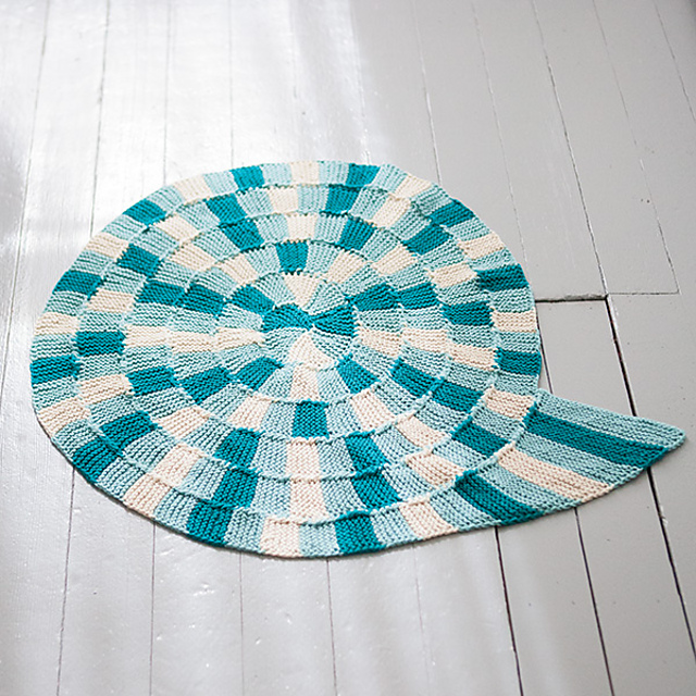 Sea Snail Bath Mat
