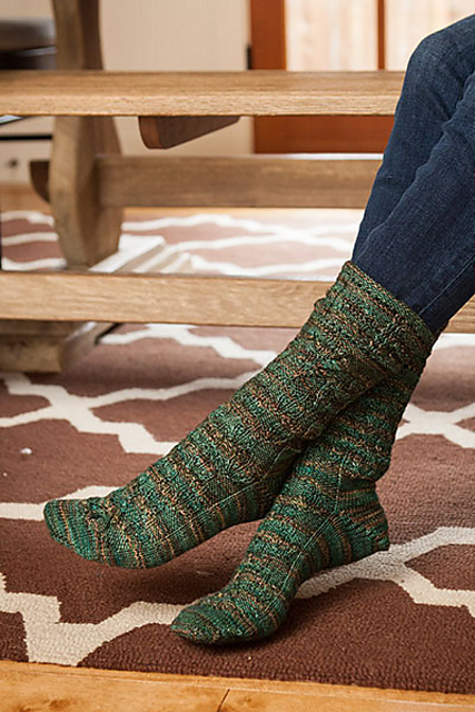Falling Leaves Socks