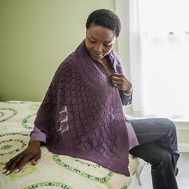 Half Moon Summer Shawl