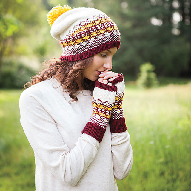 Fara Hat and Mitts