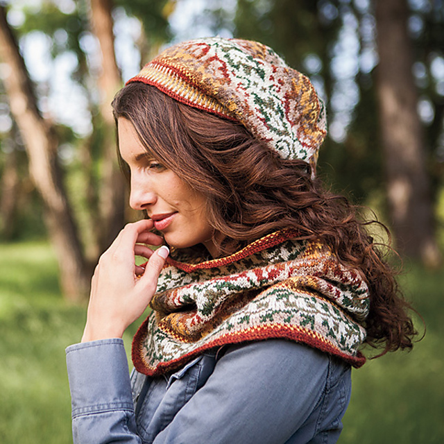 Summer Wanes Hat and Cowl