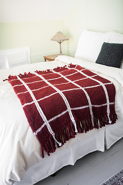 Plaid Afghan