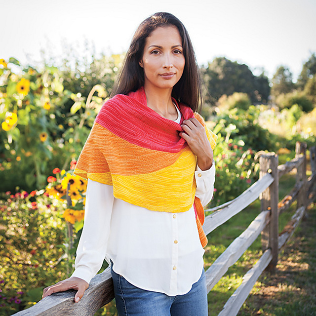 Helianthus Shawl