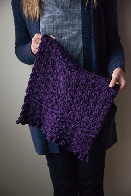 Mirror Lattice Hand Towel