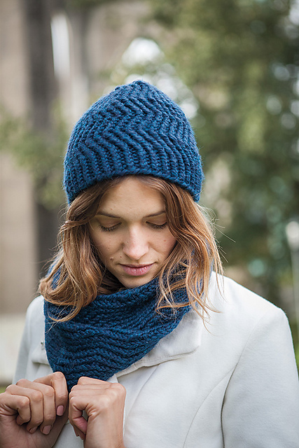 Reverb Hat and Infinity Scarf