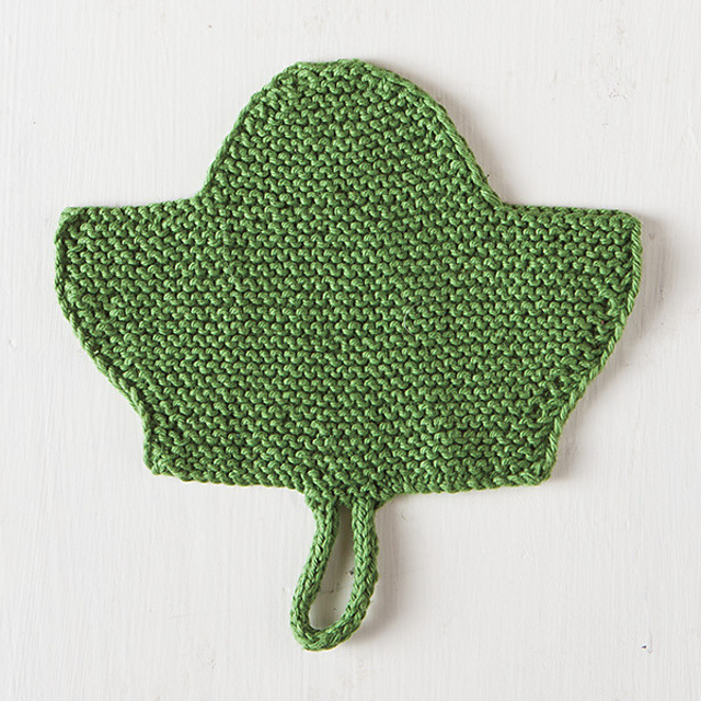 Leaf Dishcloth