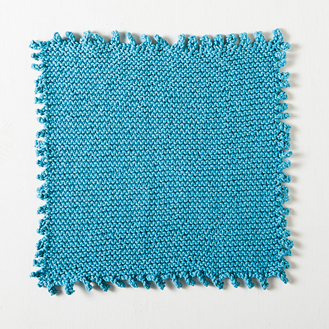 Picot Edge Dishcloth