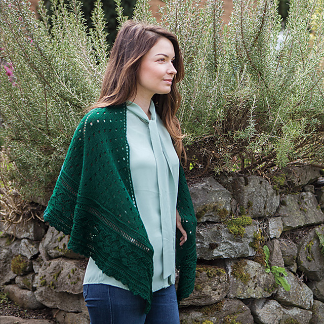 Leaf Out Shawl