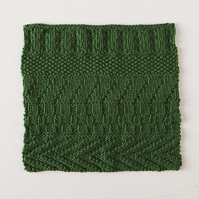 Knits and Purls Dishcloth