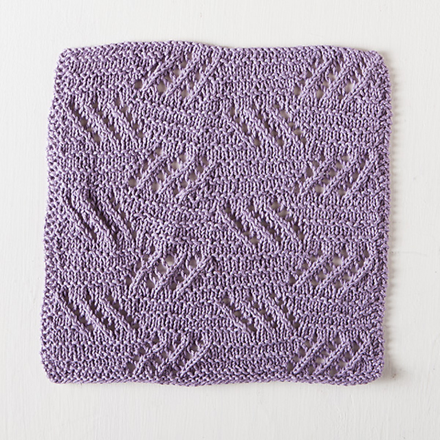 Tipsy Eyelets Facecloth