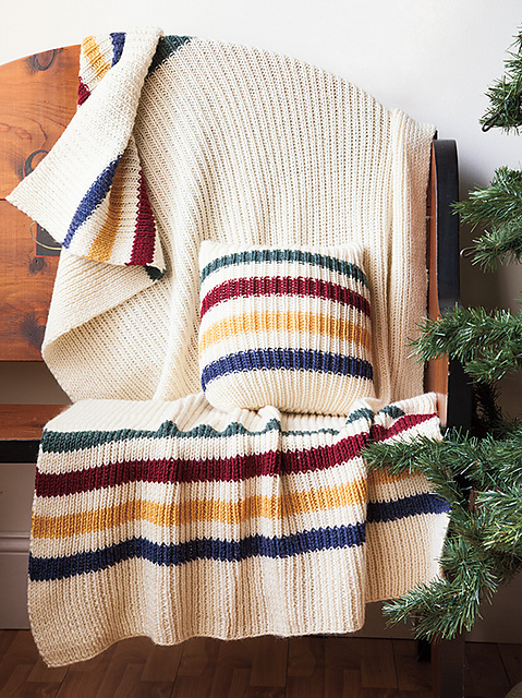 Christmas Stripes Blanket
