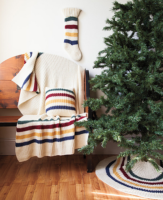 Christmas Stripes Stocking