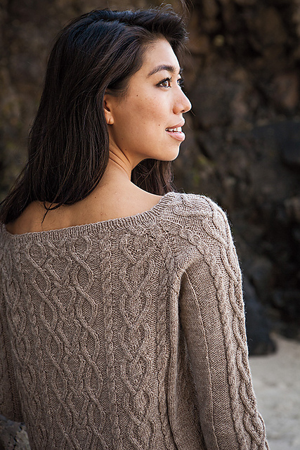 Ravelry: Sestina Pullover pattern by Cheryl Toy