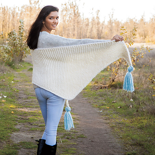 Sideways Shawl