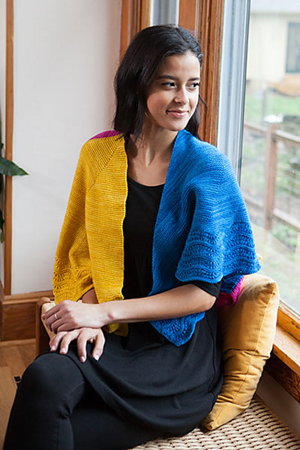 Wild Vortex Shawl