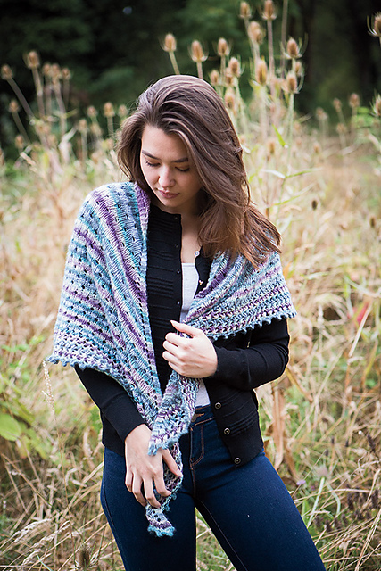 Downpour Shawl