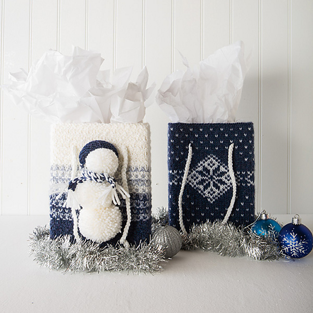 Blizzard Bag Holiday Gift Totes