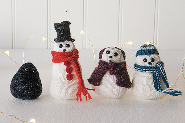 Snowmen: Lumpy, Rosy and Slim