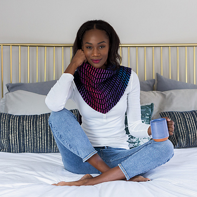 Flight Of Birds Shawlette