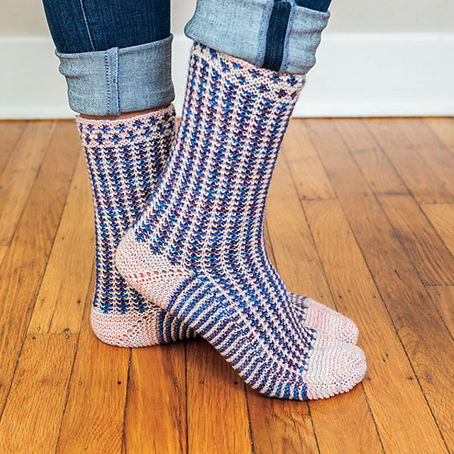 Tourmaline Socks
