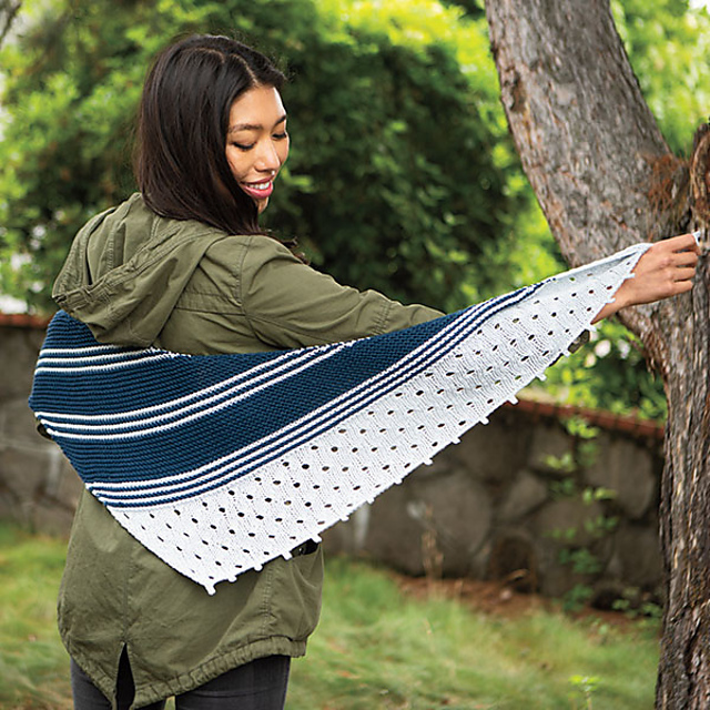Shoreline Shawlette