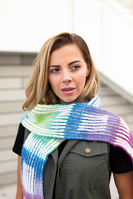 Window Pane Scarf