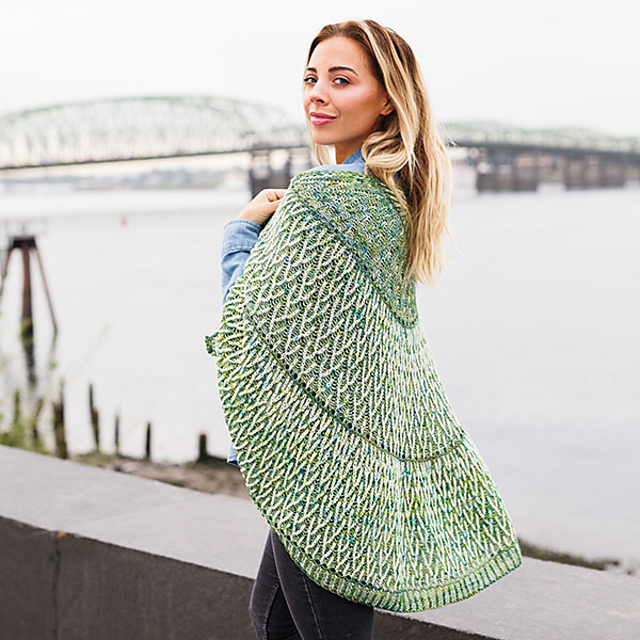 Both Sides Now Shawl
