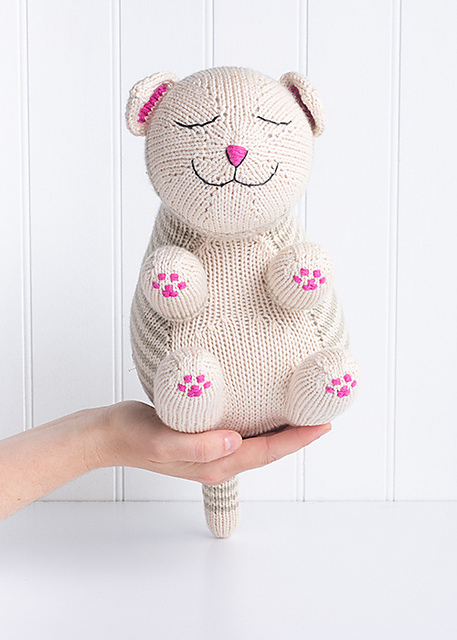 Sleepy Kitty Stuffed Toy