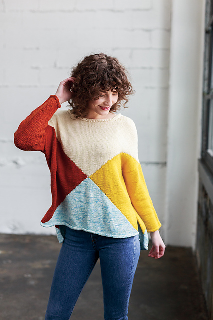 Ravelry: N for November Sweater pattern by Fabienne Gassmann