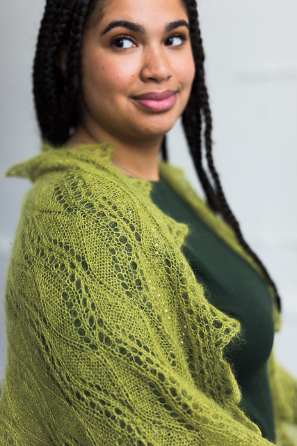 Whitecaps Shawl
