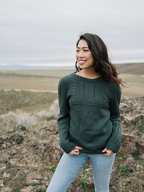 Ravelry: Cumbria Sweater pattern by Kerin Dimeler-Laurence