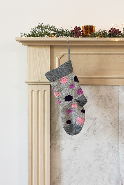 Fruit Cake Stocking