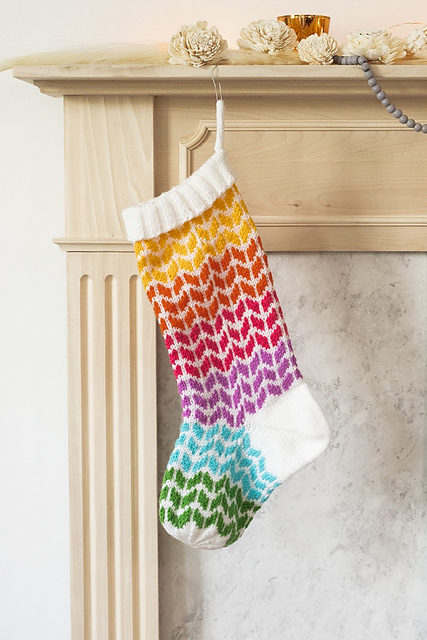 Poinsettia Stocking