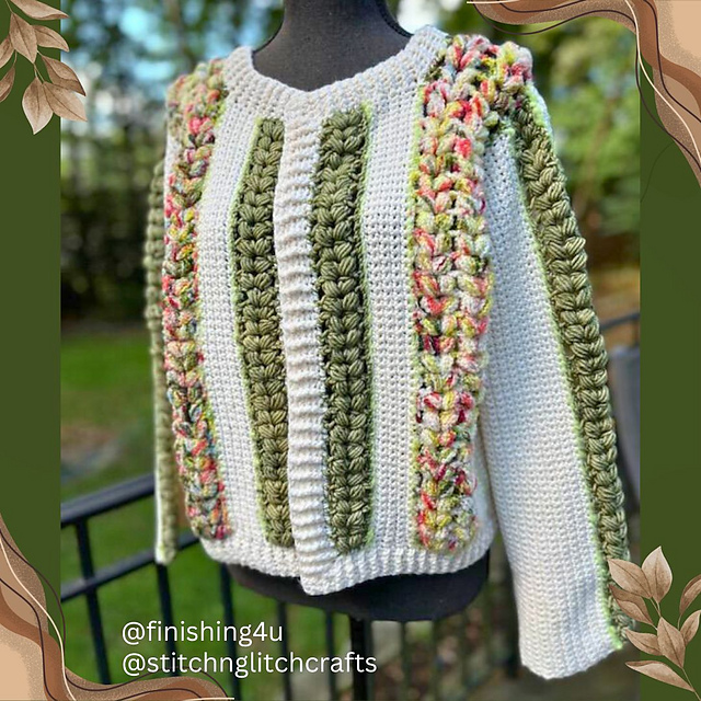 Cream Puff Crochet Sweater