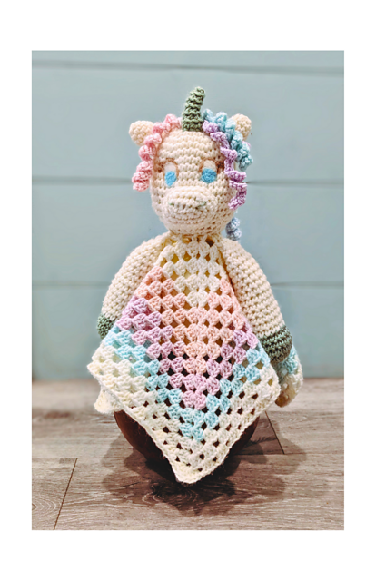 Unicorn Baby Lovey/Snuggler