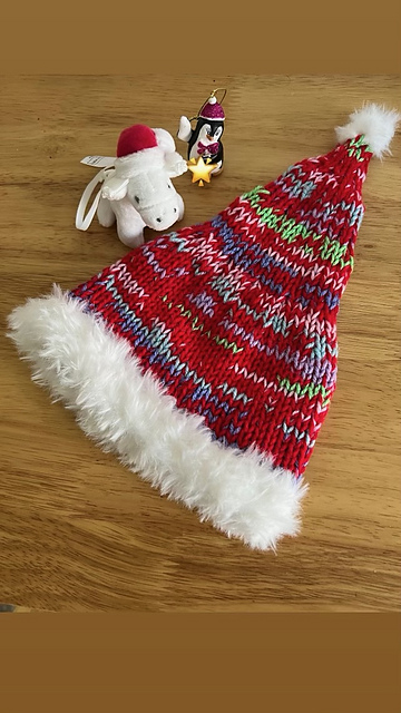 Christmas baby hat