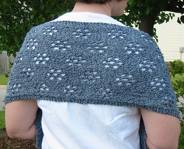 Snow in Summer Scarf