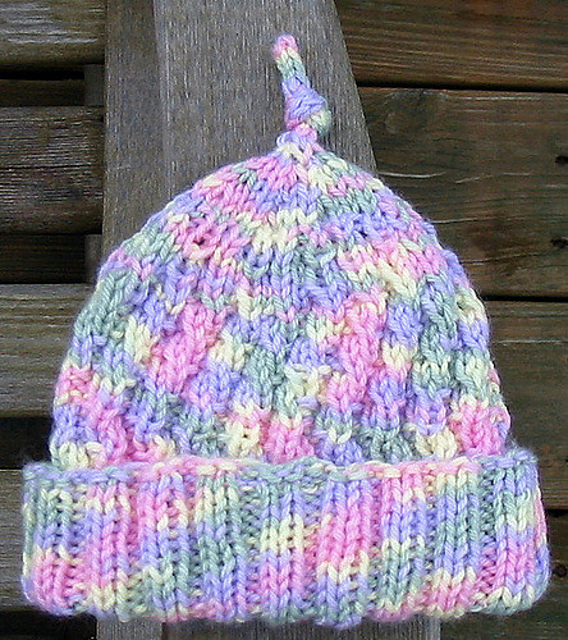 Angled Rib Preemie Hat