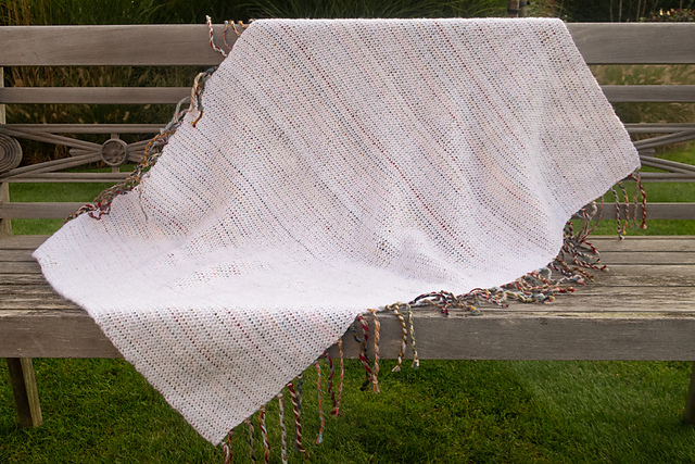 Garter Scraplines Blanket