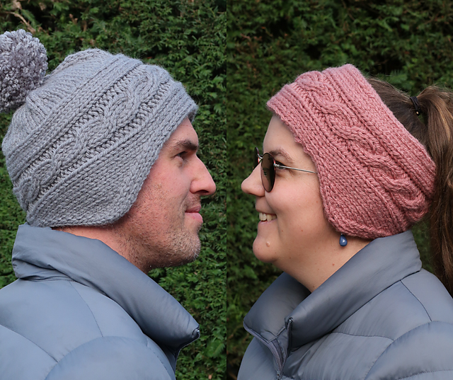 Glintpine Hat and Headband