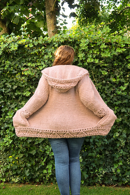 Ravelry: Anastasia Hoodie pattern by Knitting with Chopsticks